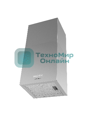 Вытяжка пристенная островная Maunfeld Box Push 40 нержавеющая сталь, 40 см, 1000 куб. м/ч, 60 дБ