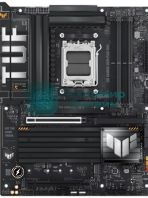 Материнская плата ASUS TUF GAMING X870-PLUS WIFI, AM5, AMD X870, 4xDDR5, 2xSATA, 4xM.2, 1xPCIe 5.0 x16, 1xPCIe 4.0 x4, 1xHDMI, 1xUSB-C 3.2 Gen 2, 1xUSB-C 3.2 Gen 2x2, 2xUSB-C 4.0, 1x 2.5Gb LAN, 1xUSB-A 2.0, 3xUSB-A 3.2 Gen 2, 4xUSB-A 3.2 Gen 1, 5x3.5 мм, Wi-Fi 7, ATX
