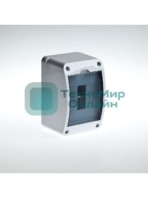 Бокс ОП Тусо 4мод. IP40 бел./прозрачная двер. Рувинил 68304