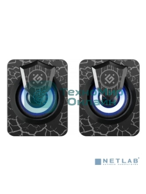 Акустическая 2.0 система Defender Onyx 6Вт, подсветка, питание от USB