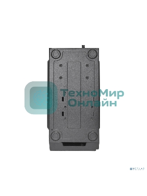 Компьютерный корпус Miditower ExeGate XP-333U Black, ATX, (XP400, Black,120мм), 1*USB/2*USB 3.0, Audio