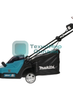 Газонокосилка аккумуляторная Makita DLM382CM2, 18 В, 4 Ач