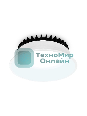 Встраиваемый многорежимный cветодиодный светильник Ambrella light DCR510 12W 6400K/3000K/4200K 85-265V D150*50 (A137)