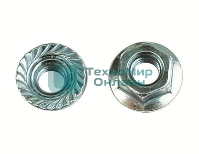 Гайка М5 с насечкой (уп. 200 шт) ДКС CM100500