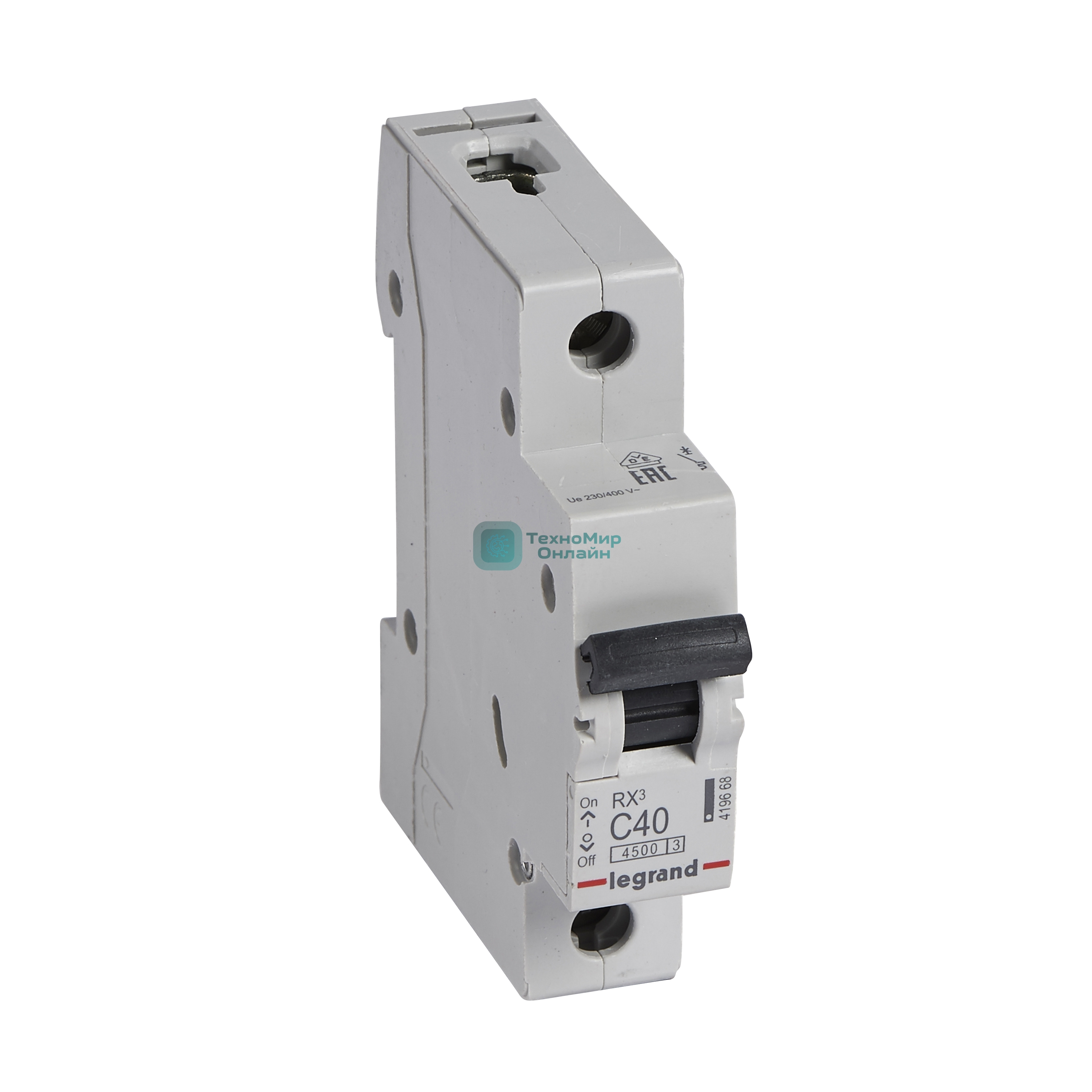 Выключатель автоматический RX3 Авт. выключатель 4,5кА 40А 1П C RX3 Авт. выключатель 4,5кА 40А 1П C