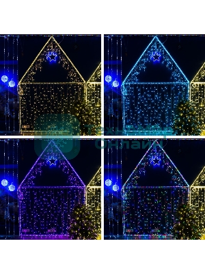 Контроллер с радиопультом Neon-night для RGb-гирлянд