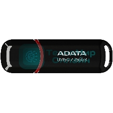 Флешка USB ADATA UV150 (AUV150-256G-RBK), 256Gb, USB 3.0, R/W 100/30, черный