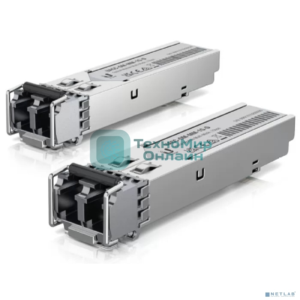 Многомодовый оптический модуль Ubiquiti UACC-OM-MM-1G-D-2 (UF-MM-1G) - U Fiber, Multi-Mode Module, 1G, 2-Pack