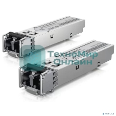 Многомодовый оптический модуль Ubiquiti UACC-OM-MM-1G-D-2 (UF-MM-1G) - U Fiber, Multi-Mode Module, 1G, 2-Pack