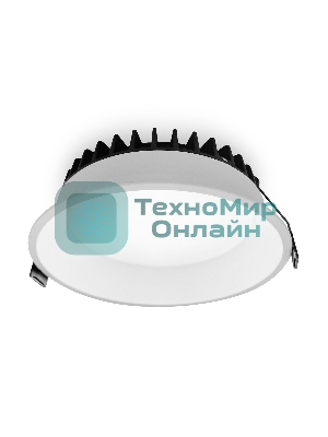 Встраиваемый многорежимный cветодиодный светильник Ambrella light DCR510 12W 6400K/3000K/4200K 85-265V D150*50 (A137)