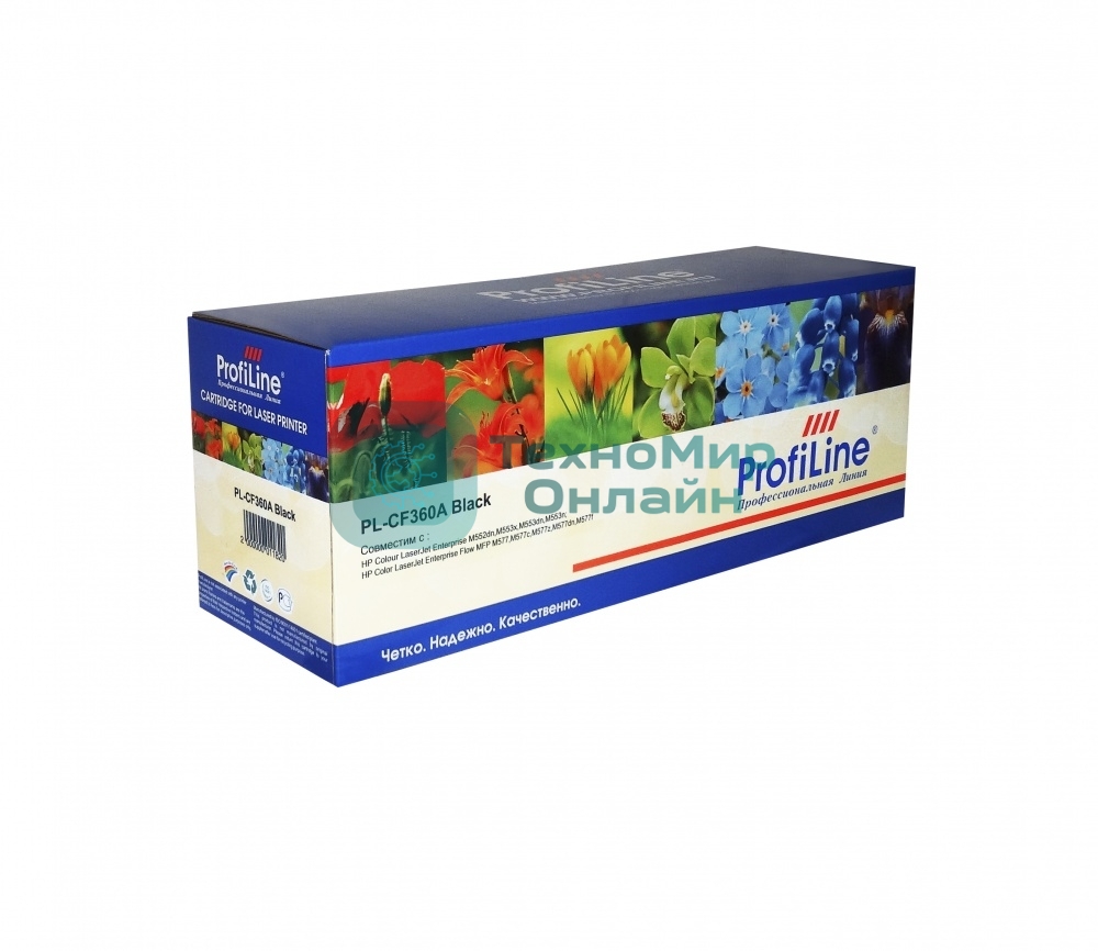 Картридж лазерный ProfiLine PL-CF360A №508A для принтеров HP CLJ Enterprise M552dn/M553dn/M553n/M553x 6000 копий Black