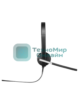 Гарнитура Logitech H650e чёрный, проводная, USB