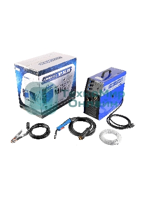 Сварочный полуавтомат AURORA PRO OVERMAN 180 Mosfet 4.7кВА 220В 40-175А 0.6-1мм 15кг