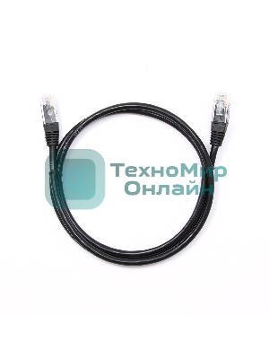 Патч-корд UTP Cablexpert PP12-1M/BK