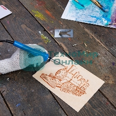 Выжигатель Rexant (набор паяльник-выжигатель), 6 насадок, подставка, 230 В/30 Вт