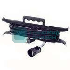 Удлинитель-шнур на рамке 1х50 м с заземл. 10А IP20 2.2 кВт Союз 481S-5305