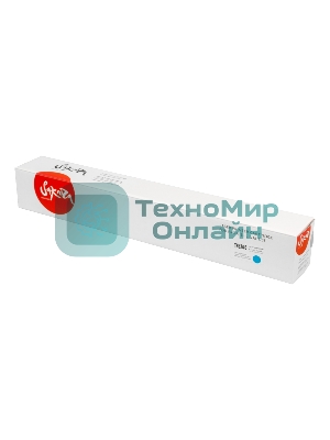 Тонер-туба Sakura KMTN-324C (A8DA450) для Konica Minolta, голубой, 26000 к.
