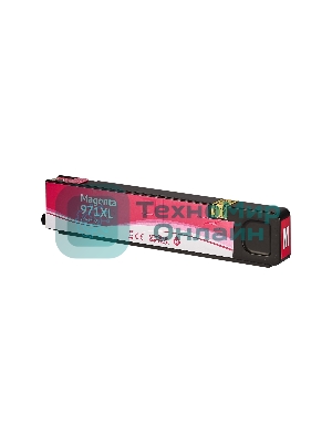 Картридж струйный Sakura CN627AE (№971XL Magenta) для HP, пурпурный, 110 мл., 7000 к.