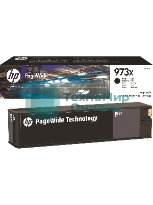 Картридж струйный HP 973XL L0S07AE черный для HP PW Pro 477dw/452dw 10000 стр.