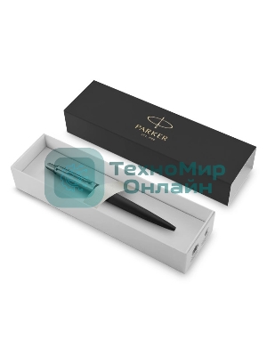 Ручка шариковая Parker Jotter Core K63 (CW1953184) Bond Street Black CT, M, синие чернила, подарочная коробка