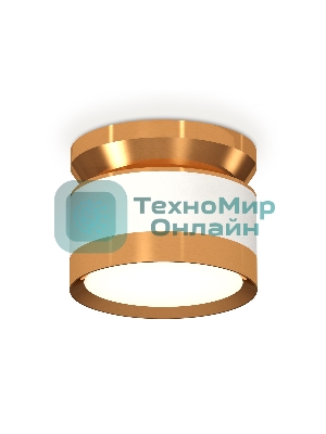 Светильник Ambrella Light XS8101060 SWH/PYG белый песок/золото желтое полированное GX53 (N8909, C8101, N8124)