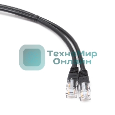 Патч-корд UTP Cablexpert PP12-1M/BK