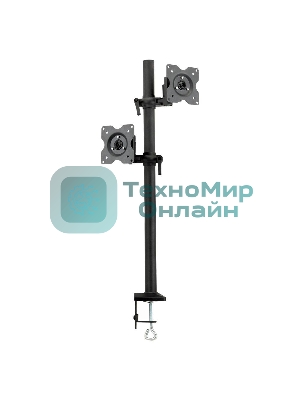 Настольное наклонно-поворотное крепление Kromax OFFICE-5, для 2-х LCD мониторов 13