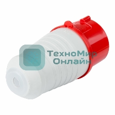 Вилка Rexant 015 переносная 3Р+РЕ+N 16А 380В IP44