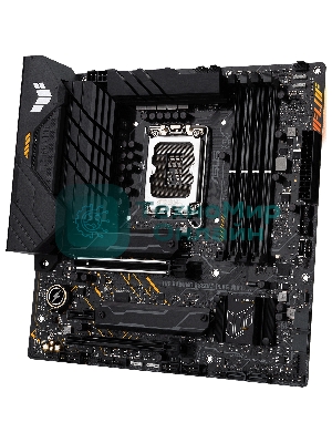 Материнская плата ASUS TUF GAMING B660M-PLUS WIFI, LGA 1700, Intel B660, 4xDDR5, 4xSATA, 2xM.2, 1xPCIe 5.0 x16, 1xPCIe 3.0 x4, 1xPCIe x1, 1xDP, 1xHDMI, 1x 2.5Gb LAN, 4xUSB-A 3.2 Gen 2, 1xUSB-A 3.2 Gen 1, 2xUSB 2.0, 1xUSB-C 3.2 Gen 2x2, 5x3.5 мм, 7.1, mATX