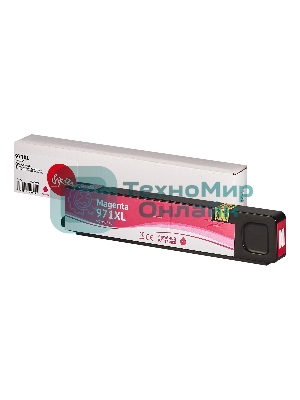 Картридж струйный Sakura CN627AE (№971XL Magenta) для HP, пурпурный, 110 мл., 7000 к.