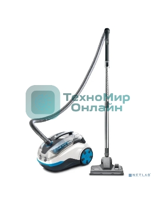 Пылесос Thomas DryBOX+AquaBOX Parkett белый/синий, 325/1700Вт, уборка сухая, пылесборник контейнер 2.6 л