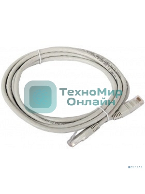 Коммутационный шнур NEOMAX (NM13601-015) UTP 1.5м, гибкий, cat.6, серый, многожильный