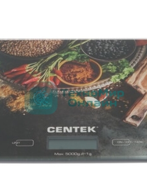 Весы кухонные Centek CT-2462 серебристый