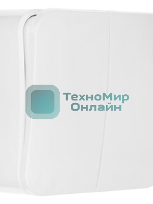 Systeme Electric Blanca наруж Бел Выключатель 2-клавишный, 6А, 250В