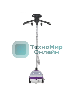 Отпариватель Sakura SA-3900P белый/фиолетовый, 1700 Вт, 30 г/мин, 1500 мл