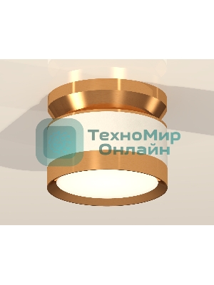 Светильник Ambrella Light XS8101060 SWH/PYG белый песок/золото желтое полированное GX53 (N8909, C8101, N8124)