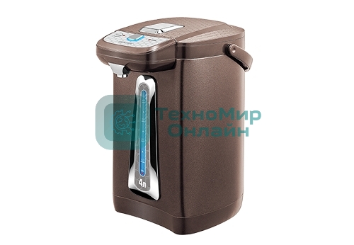 Термопот Centek CT-0094 (Шоколадный) 4л, 750Вт, 2 способа подачи