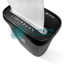 Шредер ГЕЛЕОС УД15-4, (DIN P-4), фрагмент 3,9х35мм, 8-10 лист (70г/м2), скобы, 15 литров