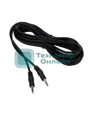 Шнур Rexant Стерео 3,5 мм штекер - Стерео 3,5 мм штекер, длина 1,5 метра