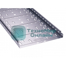 Лоток листовой перфорированный 500х50 L3000 сталь 1мм ДКС 35267