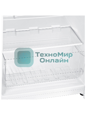 Холодильник Hyundai CT2551WT белый двухкамерный 166/40л морозилка сверху