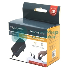 Блок питания GoPower PowerTech 1500 универсальн. импульсный (1/50)