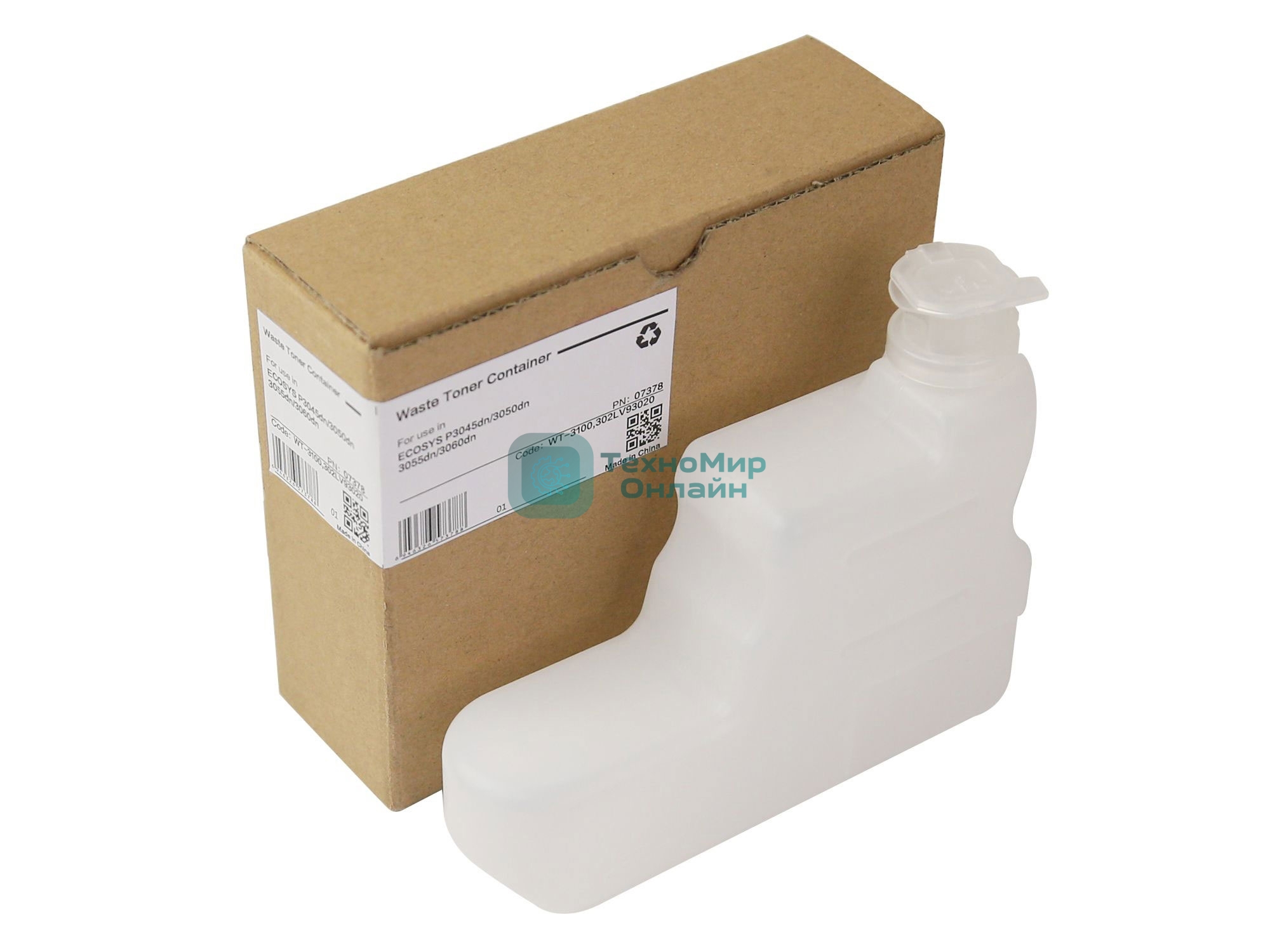 Бункер CET CET7378 для Kyocera Ecosys P3045dn/3050dn/3055dn/3060dn