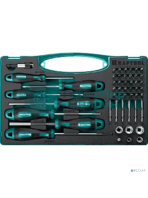 Набор отверток и насадок 50 шт KRAFTOOL X-Drive-50