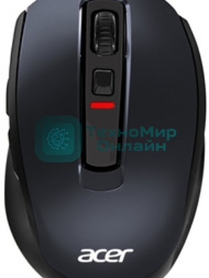Мышь беспроводная Acer OMR060 черный, 1600 dpi, радиоканал, USB, кнопки - 6