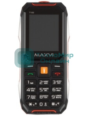 Мобильный телефон Maxvi T100 красный