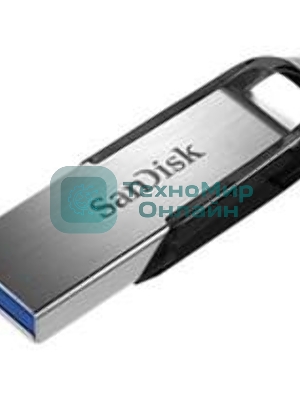Флешка USB Sandisk 64Gb Cruzer Ultra Flair SDCZ73-064G-G46 USB 3.0 серебристый/черный