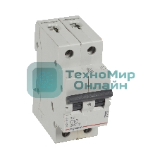 Выключатель автоматический модульный 2п C 10А 4.5кА RX3 Leg 419695
