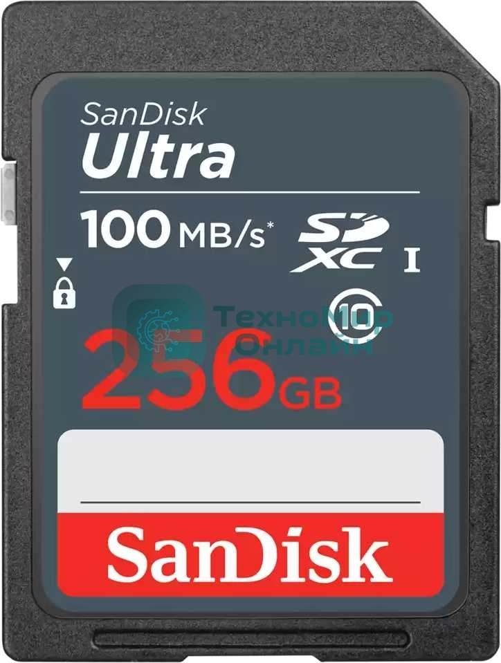 Флеш карта SDXC 256Gb UHS-I SDSDUNR-256G-GN3IN SANDISK