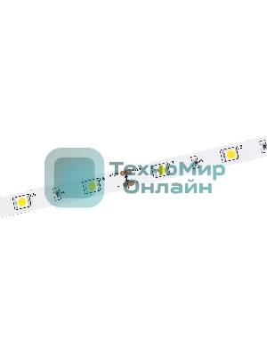 Лента светодиодная 5м IEK PRO LSR-5050WW30-7,2-IP20-12В